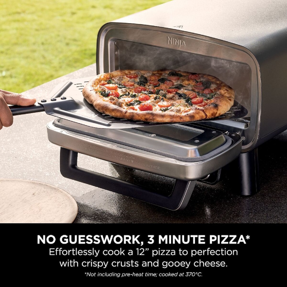 image 1 of Ninja Artisan Outdoor Pizza & Air Fry Oven MO201UK Grey