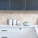 image 4 of NuWallpaper NHS4770 Marble Swirl Peel & Stick Wallpaper, Blush Multi