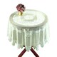 image 1 of Monica Tablecloth - White - 183x183cm