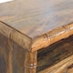 image 7 of Artisan Furniture Solid Wood Bamboo Open Bedside in Amber Oak Finish, 1 Drawer & 1 Shelf, Brown