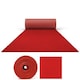 image 1 of 10 Metres Exhibition Quality Ribbed Heavy Duty Red Carpet Runner 2 Metres Wide