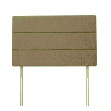Milan Cream Linen Headboard King Size N/A