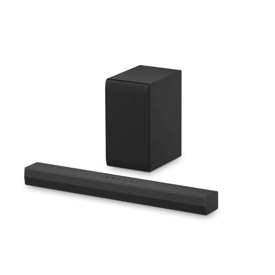 image 1 of LG US40T Black Bluetooth Soundbar with Wireless Subwoofer