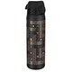 image 1 of Leak Proof Slim Water Bottle, Stainless Steel, 600ml (20oz) | Black | Gamer | One Size