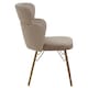 image 3 of Interiors by Premier Mink Velvet Chair, Rustless Velvet Armchair, Easy to Assemble Bedroom Chair, Easy to Clean Outdoor Chair