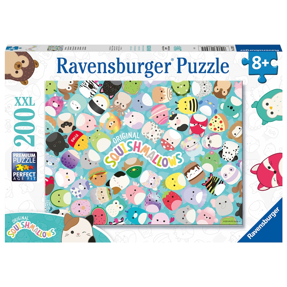 image 1 of Ravensburger Squishmallows XXL 200 Piece Puzzle