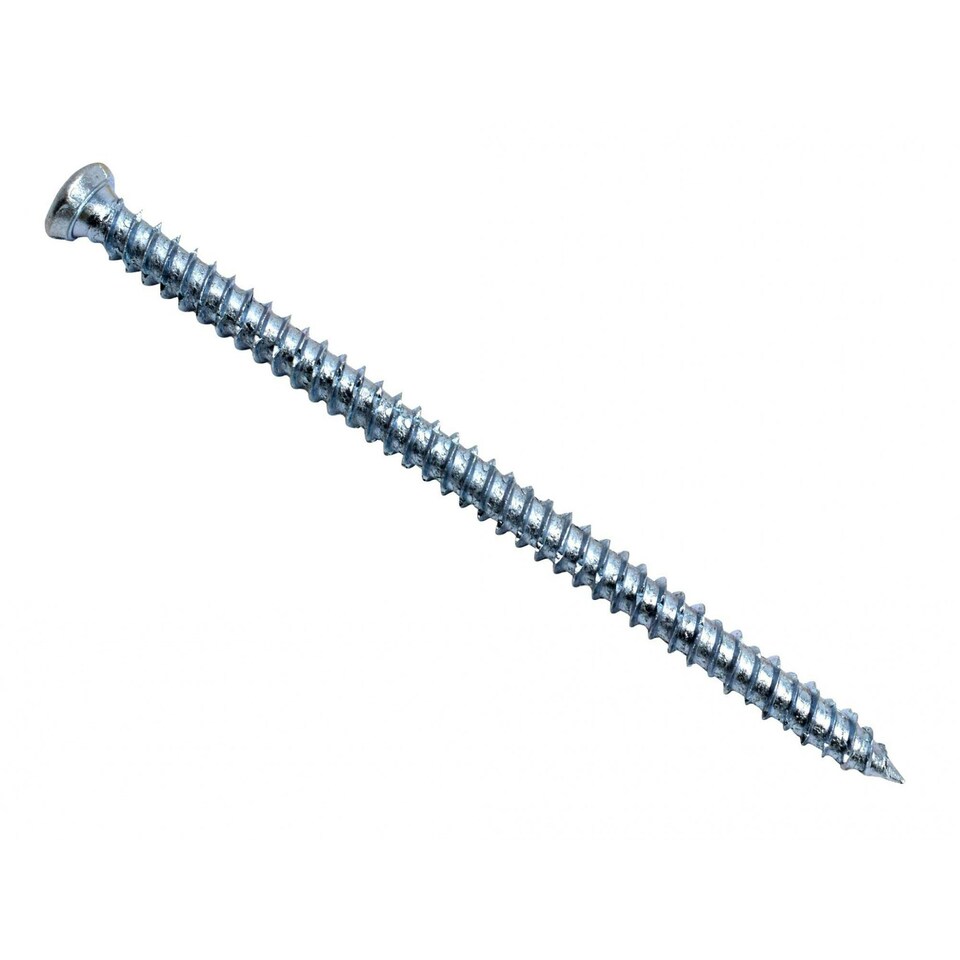 Masonmate Concrete Frame Screw - Multi Colour - 7.5 x 120mm (100)
