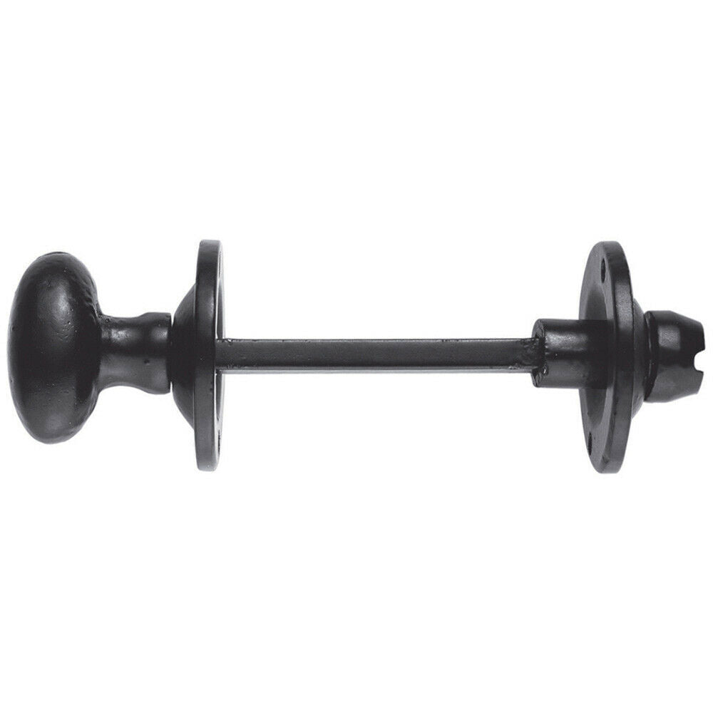 Loops Oval Thumbturn Lock With Coin Release Handle 32 70mm Spindle Black Antique