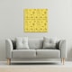 image 2 of Pattern of Egyptian hieroglyphics (Canvas Print) 46 x 46 x 4cm