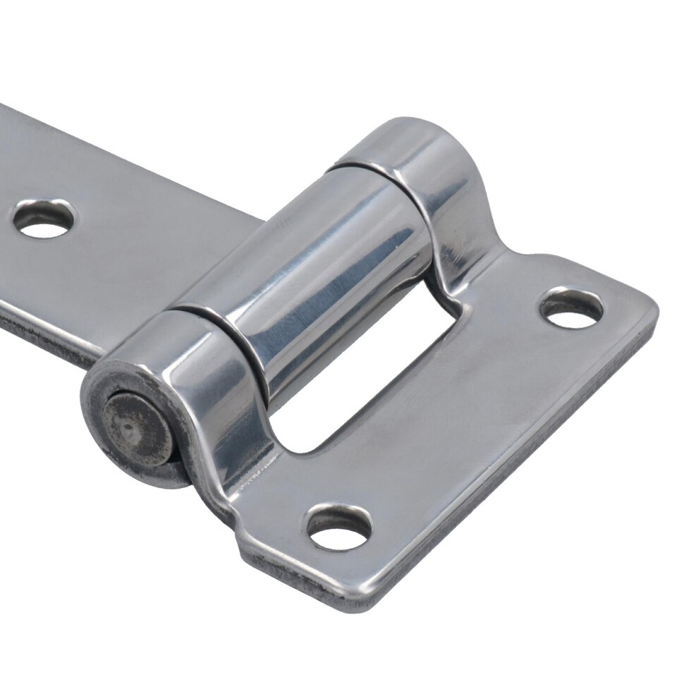 image 1 of 316 Stainless Steel Bolt on Door Hatch Hinge Bracket Fastener Marine 105mm 2pc
