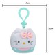 image 6 of Hello Kitty Soft Toy Cubeez Plush Turquoise Cute Plush Huggable Cuddly 7cm Blue