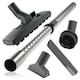 image 1 of SPARES2GO Vacuum Cleaner Tools Kit compatible with Russell Hobbs (35mm) Silver