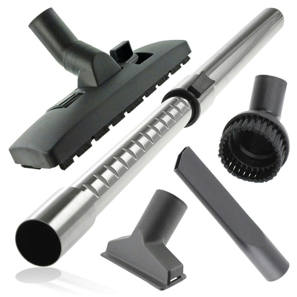 image 1 of SPARES2GO Vacuum Cleaner Tools Kit compatible with Russell Hobbs (35mm) Silver