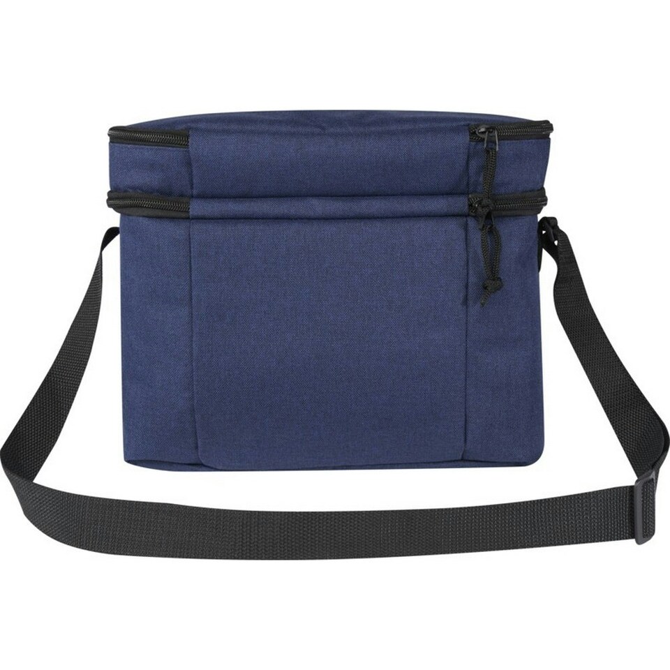 image 1 of 13L RPET Cooler Bag - Heather Navy - One Size Blue | One Size
