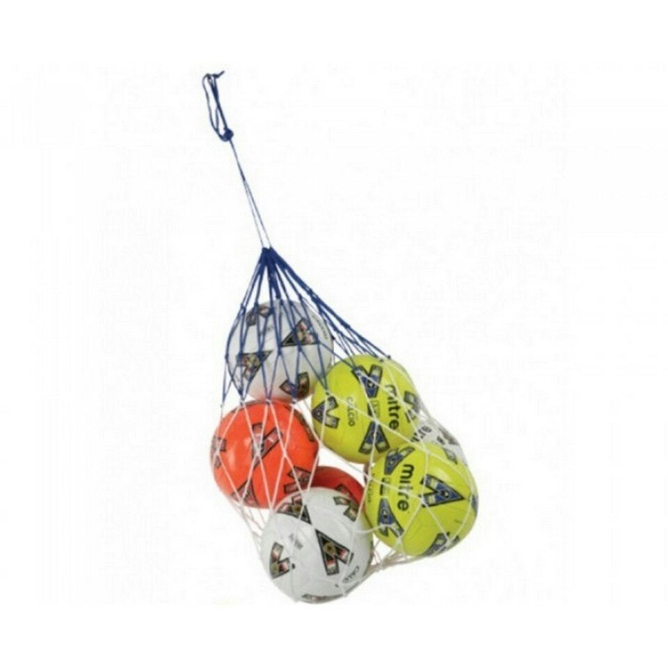 Carta Sport String Net Carry Bag - Blue/White - 18cm x 7cm x 7cm