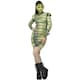 image 2 of Universal Monsters Womens/Ladies Costume Dress - Green - S | Multi | S