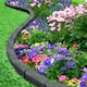 image 3 of Garden Edging Stomp Edge Border - Graphite, Pack of 12