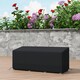image 8 of Outsunny 190x72x76cm Rectangular Patio Furniture Cover for Chairs Black Black | Black