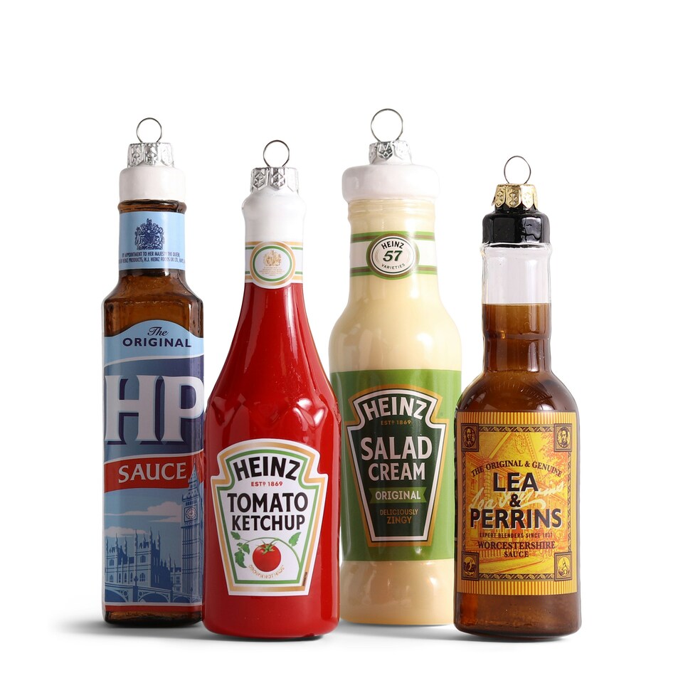 image 1 of HP Sauce Glass Decoration