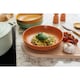 image 10 of KitchenCraft Pasta Bowl Set Stoneware 21cm Set of 4 | Multi