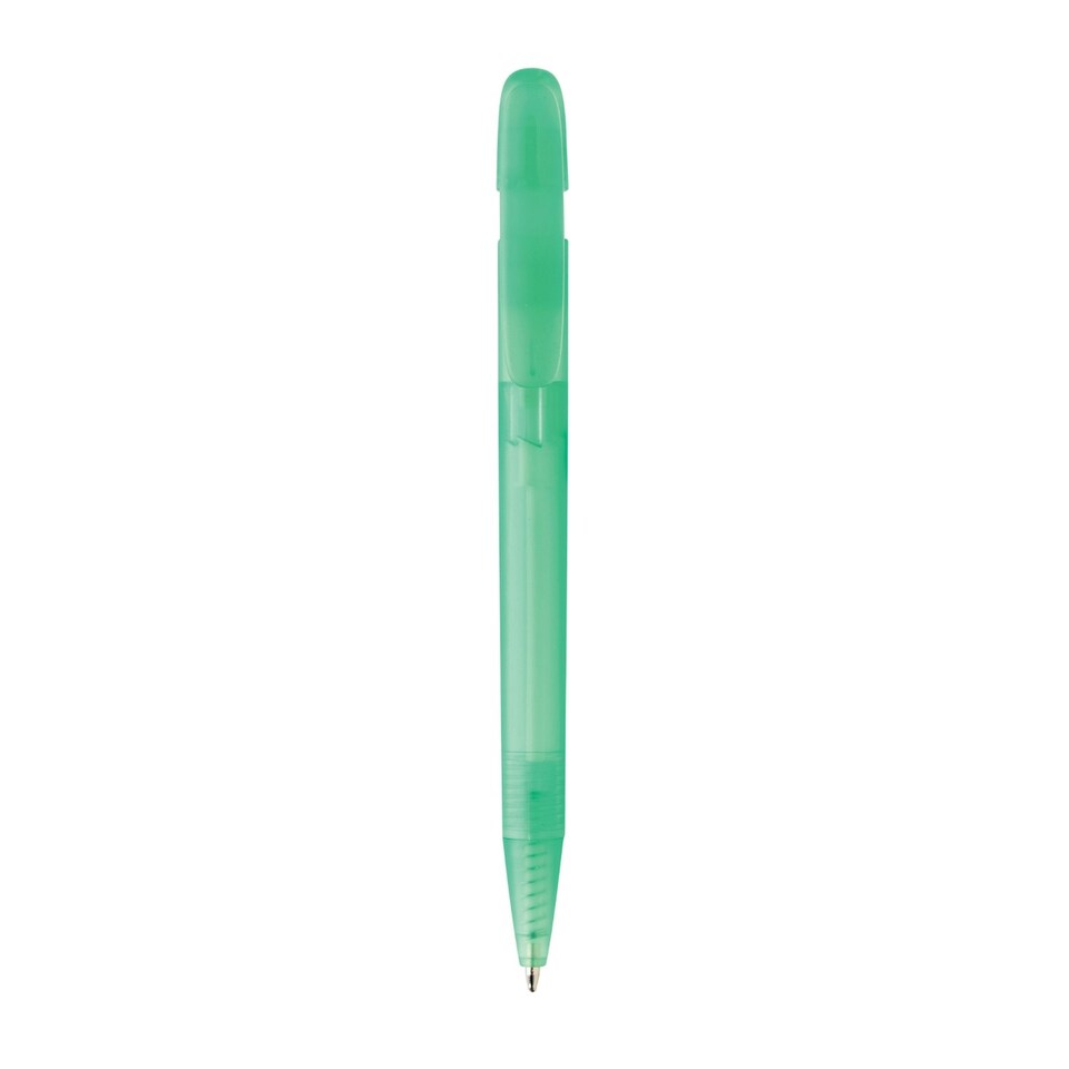 image 1 of XD Collection Devin Transparent Recycled ABS Plastic Pen - Green - One Size