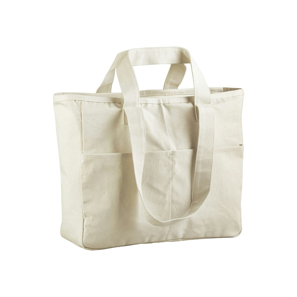 image 1 of Westford Mill Cargo Double Handle Tote Bag - Natural - One Size
