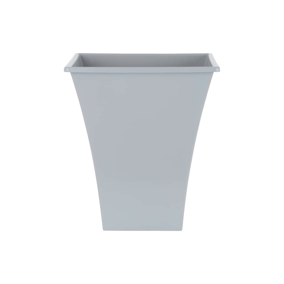 image 1 of Metallica 28cm Square Planter Pack 4 Grey
