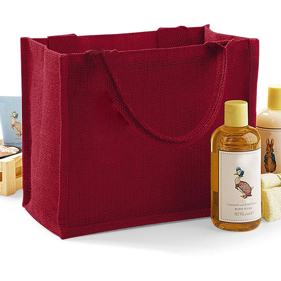 image 1 of Westford Mill Jute Mini Gift Bag (6 Litres)