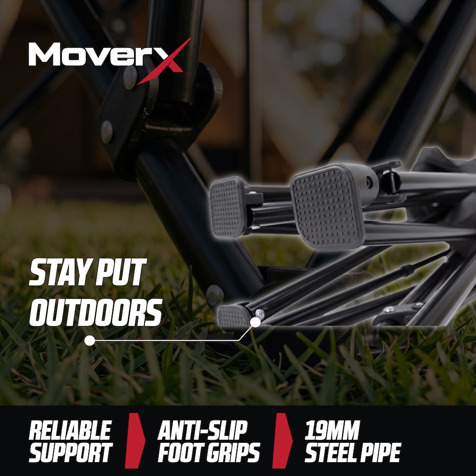 image 1 of MoverX Oversized Camping Chair, Capacity 120kg