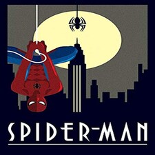 MARVEL DECO (SPIDER-MAN HANGING) MAXI POSTER - POSTER / PRINTS