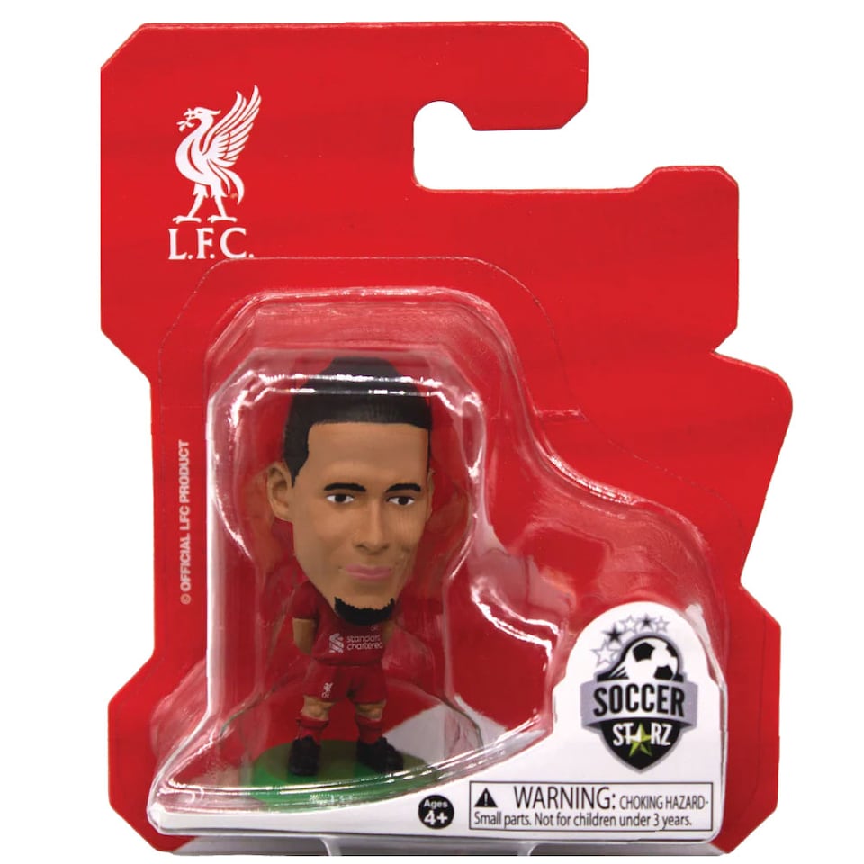 image 1 of Liverpool FC Virgil Van Dijk 2026 SoccerStarz Collectable Figurine | Red | Red/White/Green | One Size | 1