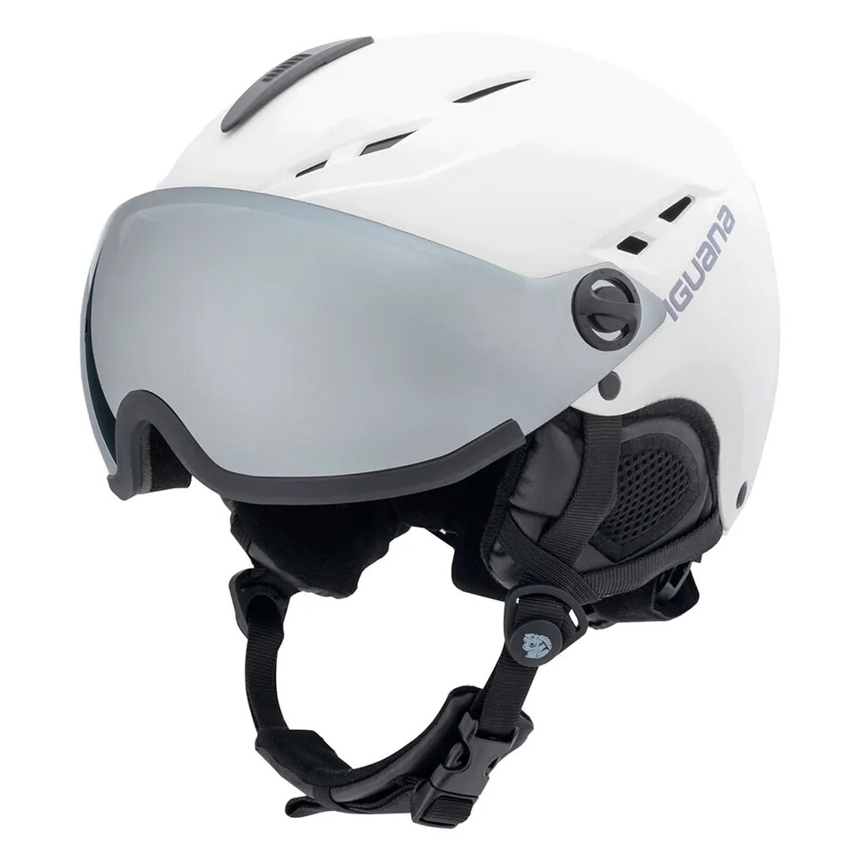 image 1 of Iguana Unisex Adult Ibron Ski Helmet | White | White | 1