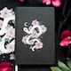 image 2 of Floral Snake A5 Notebook - Journal