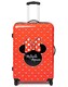 image 3 of Disney Minnie Mouse Suitcase For All Ages | Red Small, Medium Or Large Options Luggage Bag with Extendable Handle | Hard Cover Carry On Trolley Cabin Case | Fun Travel Accessory Gift for Kids and Adults