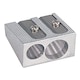 image 1 of Pack of 60 Janrax Two Hole Metal Pencil Sharpeners