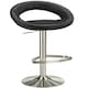 image 2 of Lunar Adjustable Bar Stool - Brown Brown