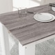 image 8 of HOMCOM Dining Table for 4-6 People, Wood Effect Tabletop