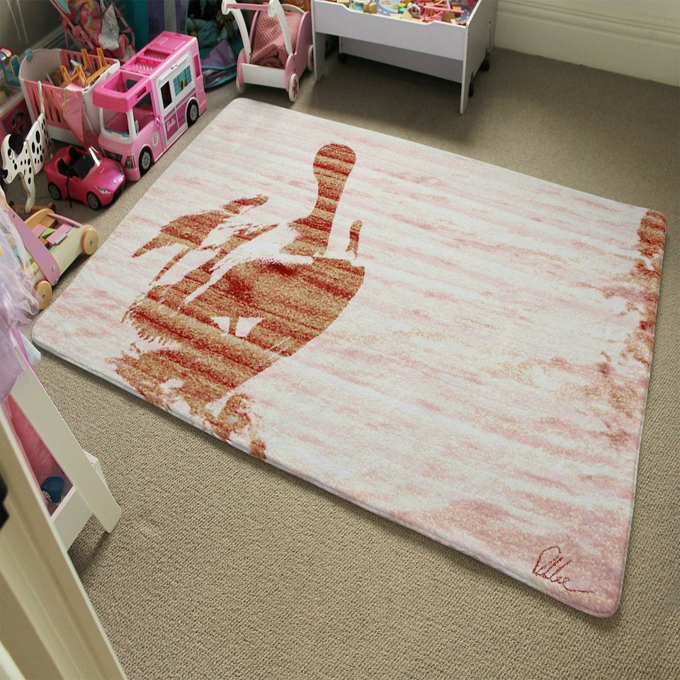 image 1 of Puffin (Rug) Pink | XL: 160x230cm