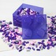 image 3 of LEGO Storage Brick 4 Top Lid Glitter Violet
