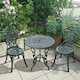 image 2 of Outsunny 3 Pieces Bistro Set Furniture Garden Balcony Table 2 Chairs