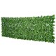 image 8 of Outsunny Decorative Trellis with Artificial Leaves, 3 x 1m, Ivy Leaves