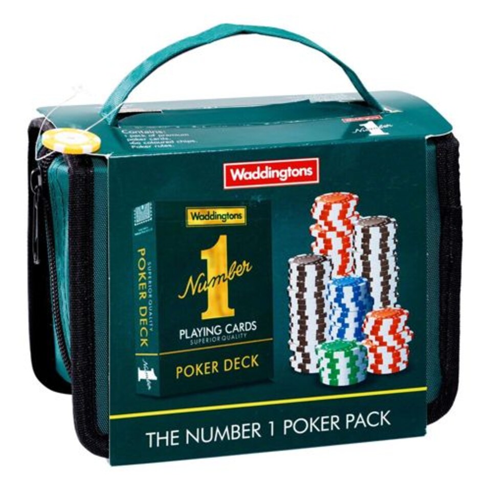 Poker Travel set - Waddingtons No1 Playing Cards