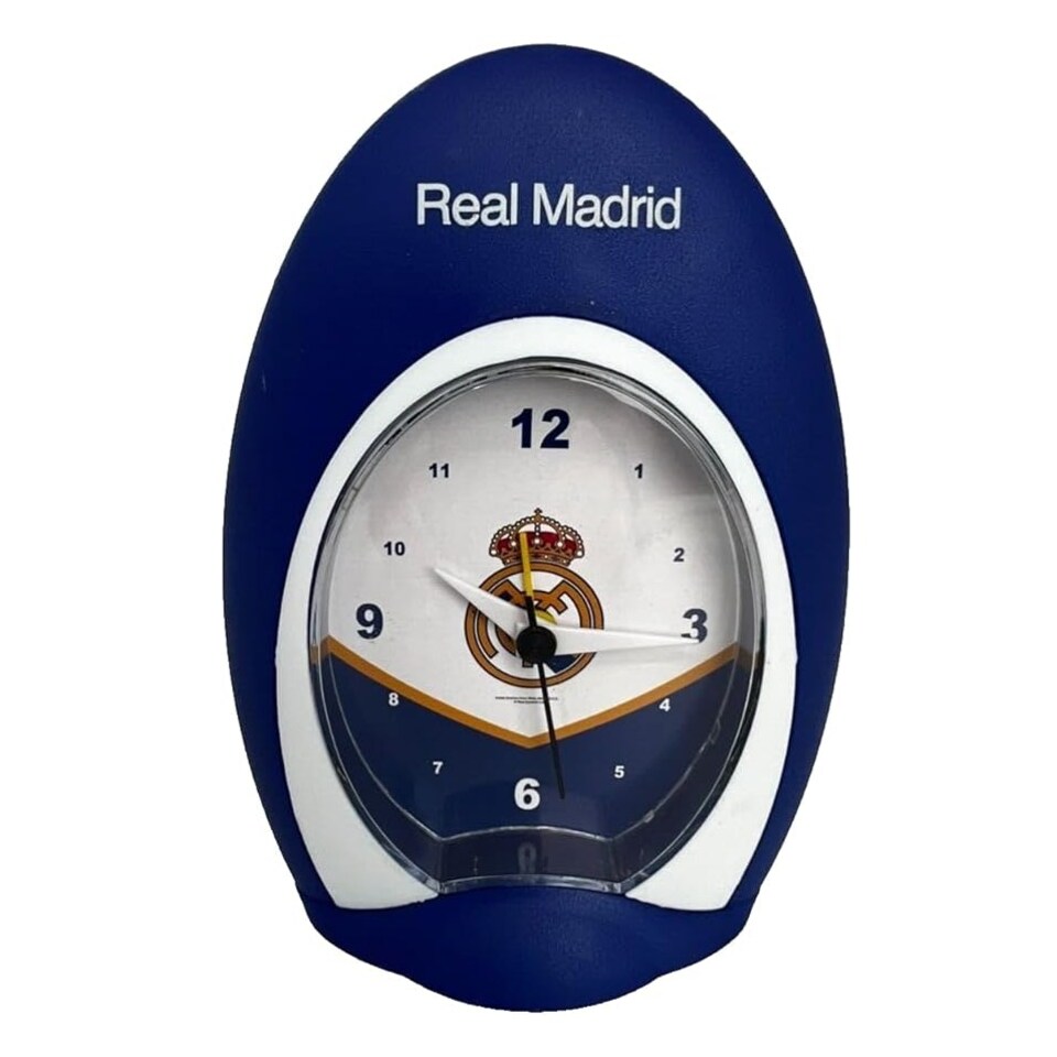 image 1 of Real Madrid FC Swoop Alarm Clock Blue