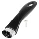 image 1 of SPARES2GO Frying Pan Handle Curved Black Bakelite Saucepan Pot Cookware Replacement (200mm) Black