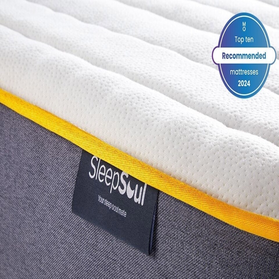 image 1 of SleepSoul Comfort 800 Pocket Mattress White | Double
