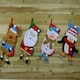 image 4 of 40cm Christmas Stocking Hanging Decoration in 3D Santa Design