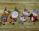 image 6 of 40cm Christmas Stocking Hanging Decoration in 3D Santa Design