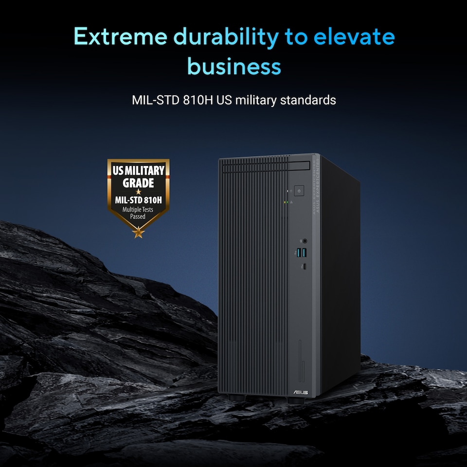 image 1 of ASUS ExpertCenter P500 Mini Tower Desktop PC i5-13420H 16GB 512GB SSD Win 11 Pro