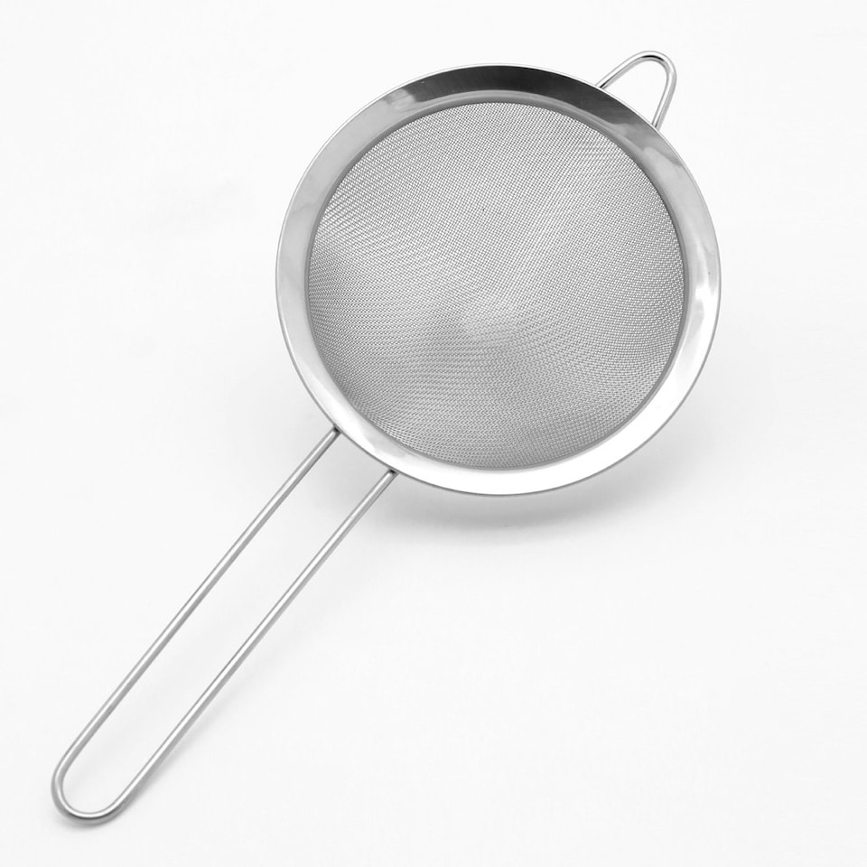 image 1 of Buckingham Stainless Steel Fine Mesh Conical Sieve Strainer 14 cm