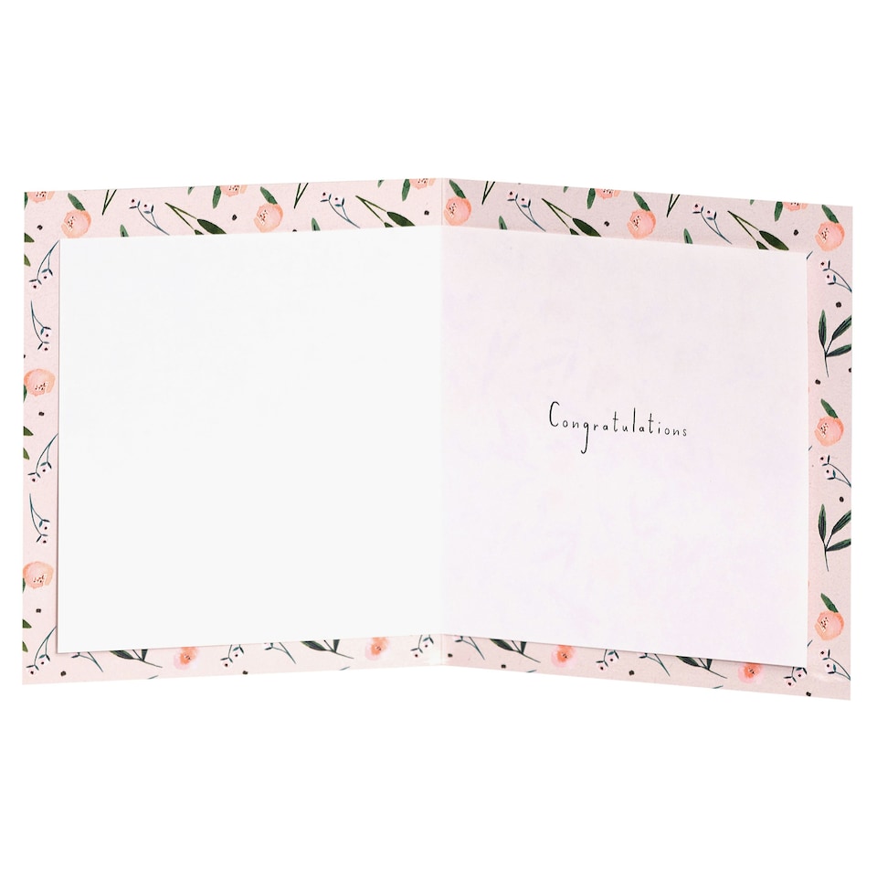 image 1 of New Home Card - House With Flowers